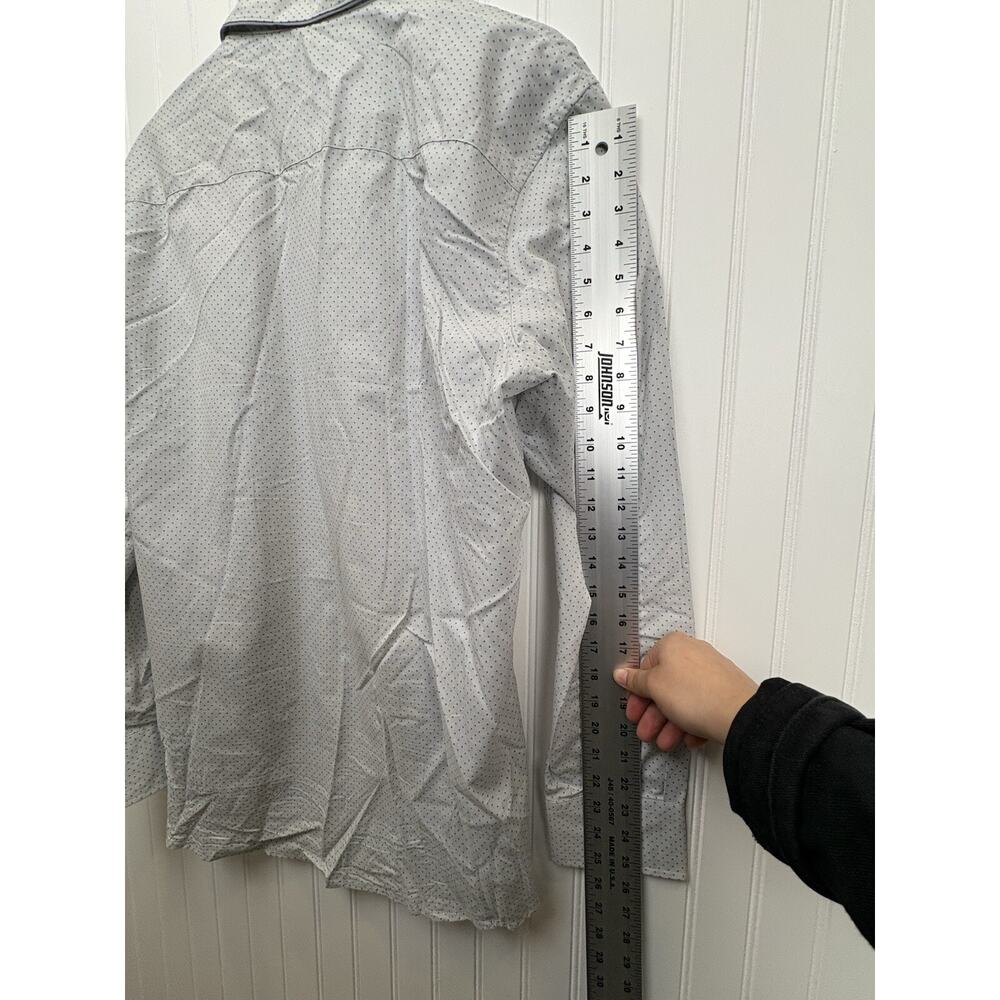 INC International Concepts Shirt Men’s Polka Dot Long Sleeve‎ Button Up XL #78 - Picture 13 of 13
